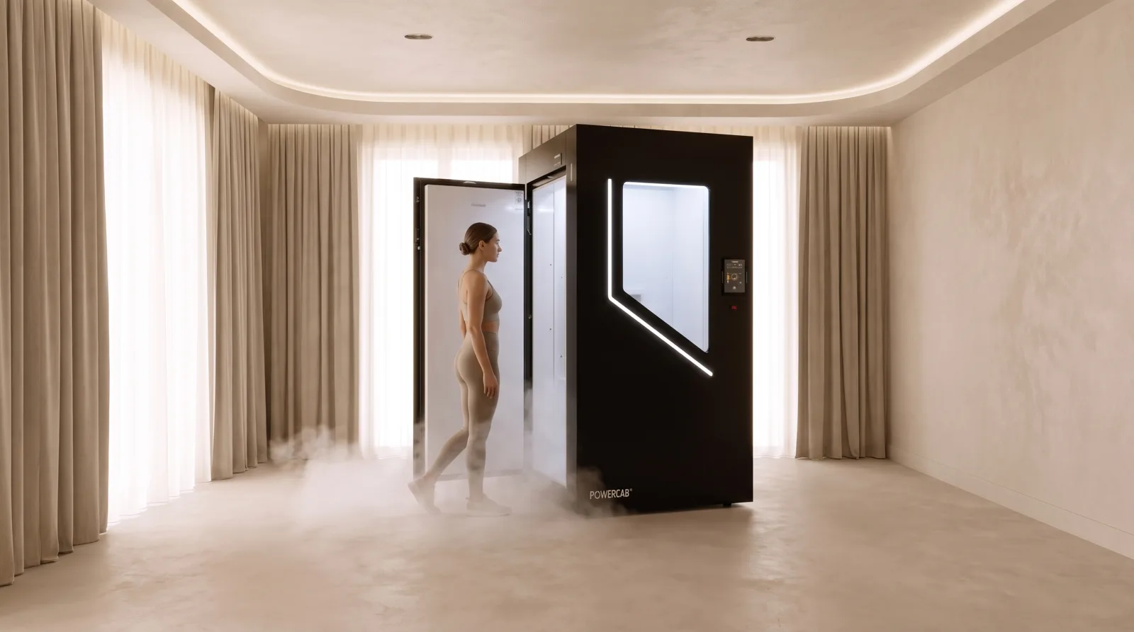 Cabine de cryothérapie corps entier à Montpellier, Dopa House